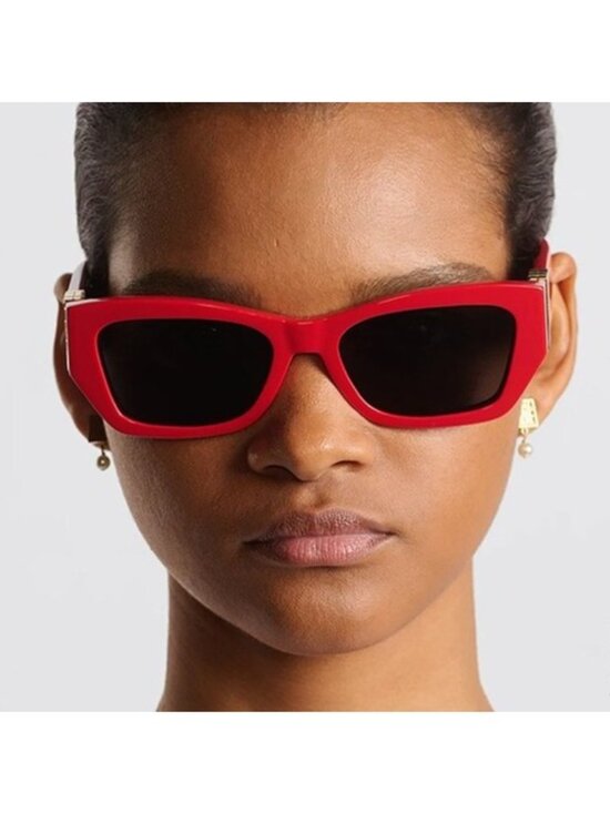 Dior MISSDIOR S1I 73A0 Sunglasses Pink Cat Eye Frame, Grey Lenses main image 10